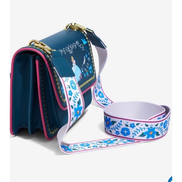 Loungefly Bags Disney Cinderella Storybook Crossbody Bag Poshmark